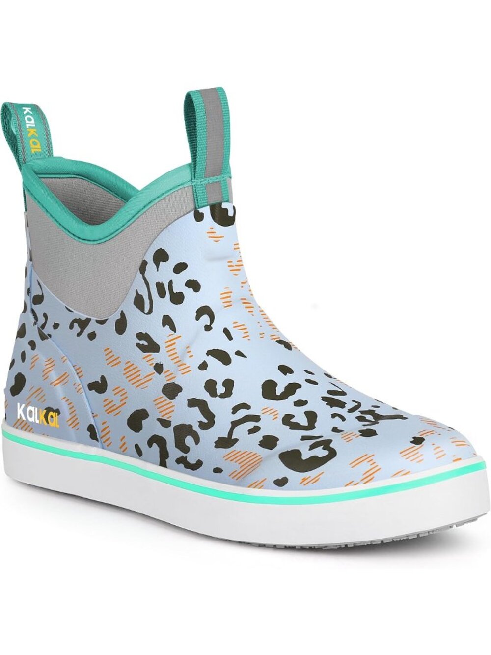 Women's Polarice Seafoam Trim Collection Traction Waterproof Ankle Fishing Boots